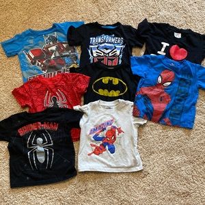 Lot of 2T boy tee’s